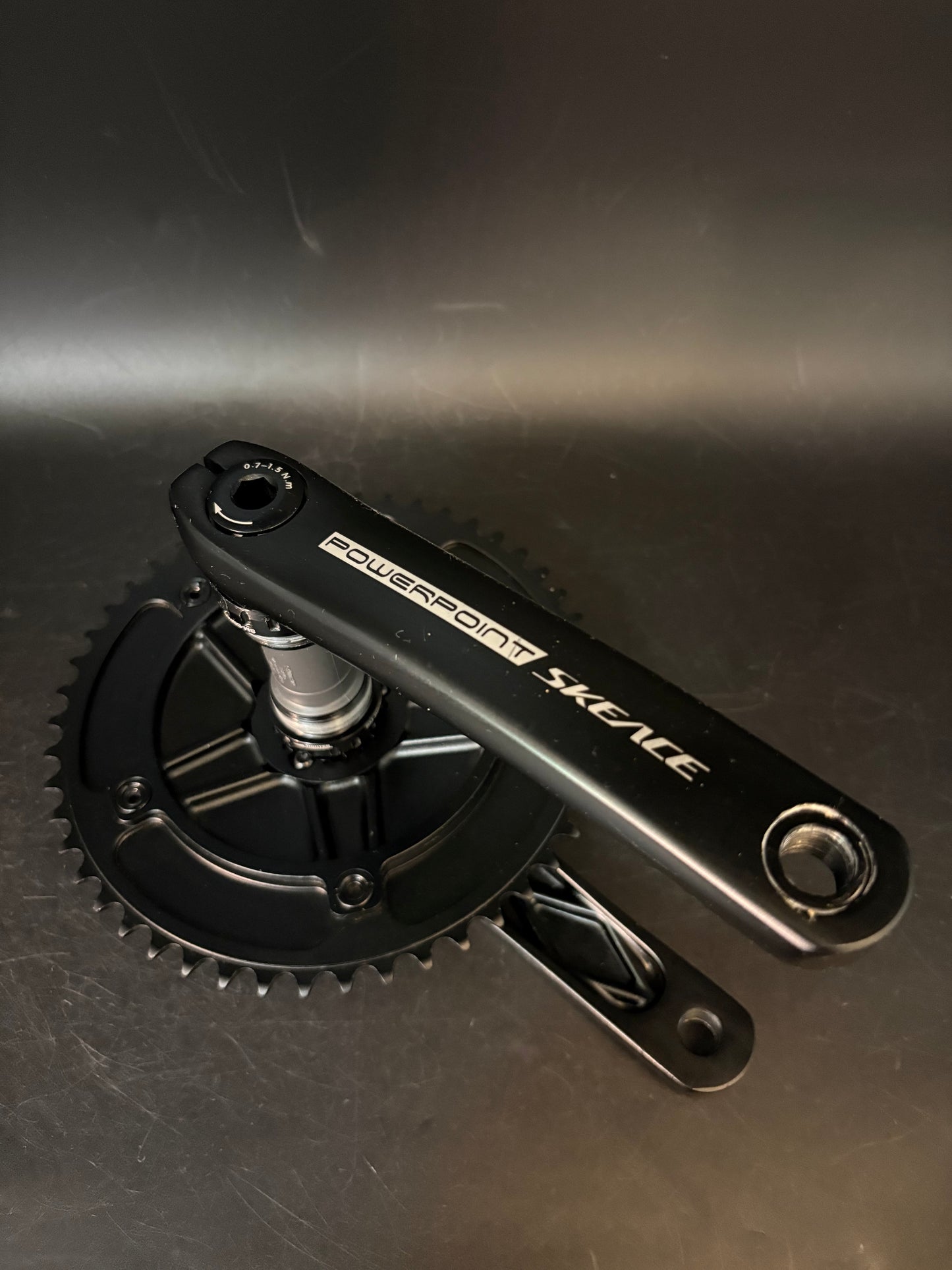 Skeace Powerpoint Crankset Black 165mm 49t