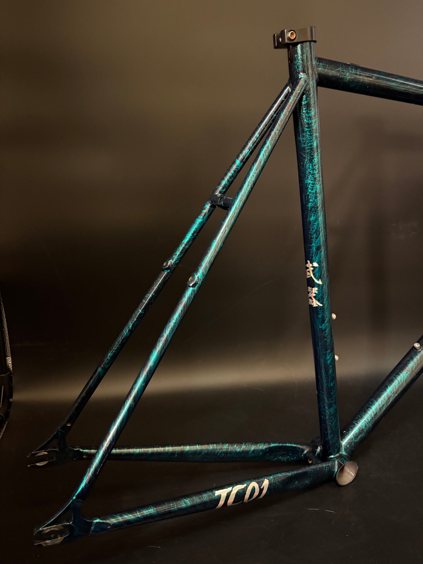 Weapon TC01 Frameset Marble Green XL 58cm