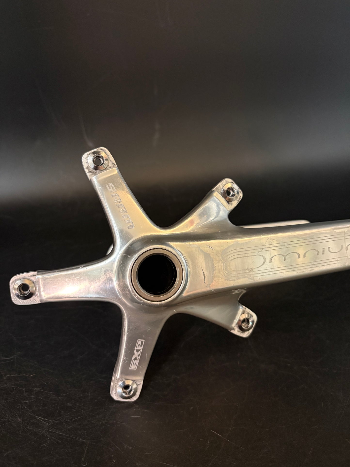 Sram Omnium Cranks Silver 167.5mm