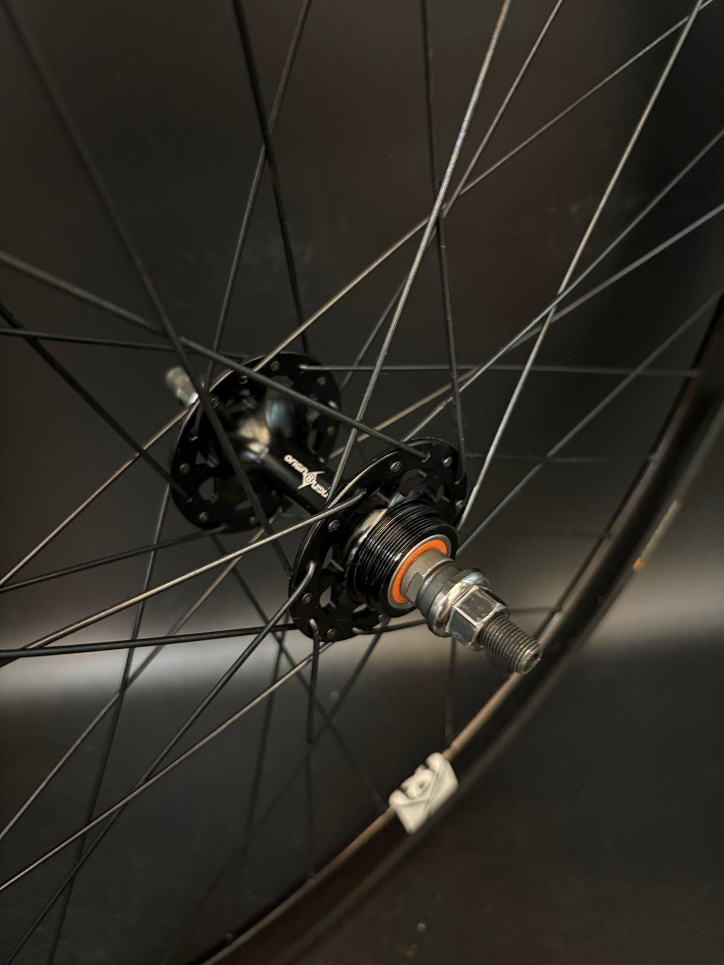 Origin 8 Track Attack Wheelset Black 32h