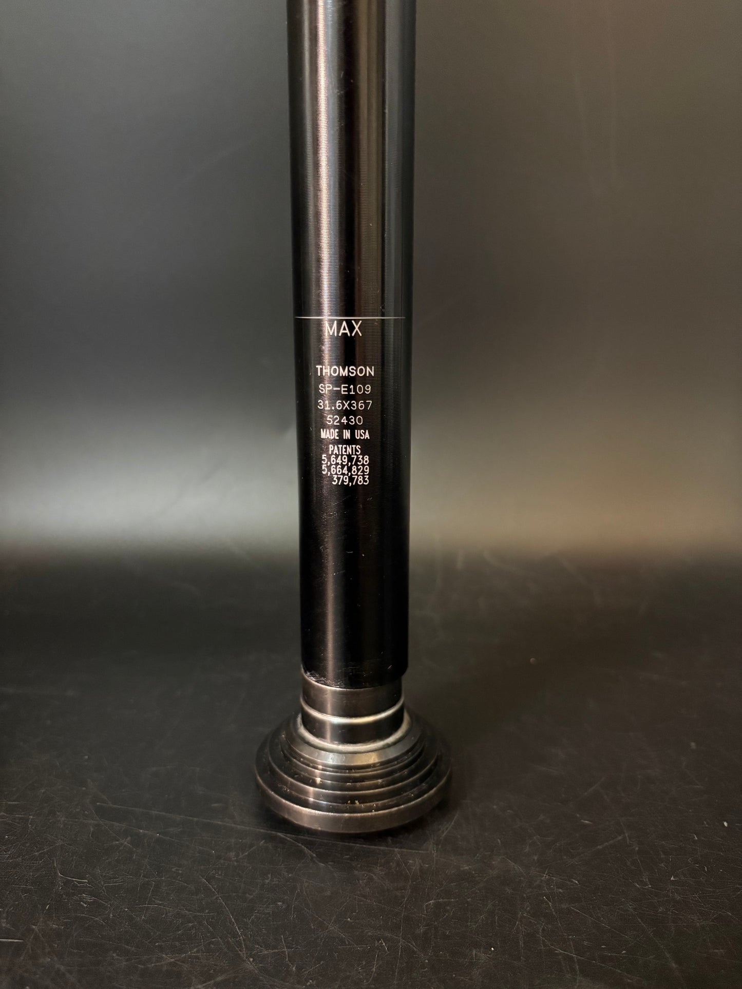 Thomson Elite Seatpost Black 31.6 367mm