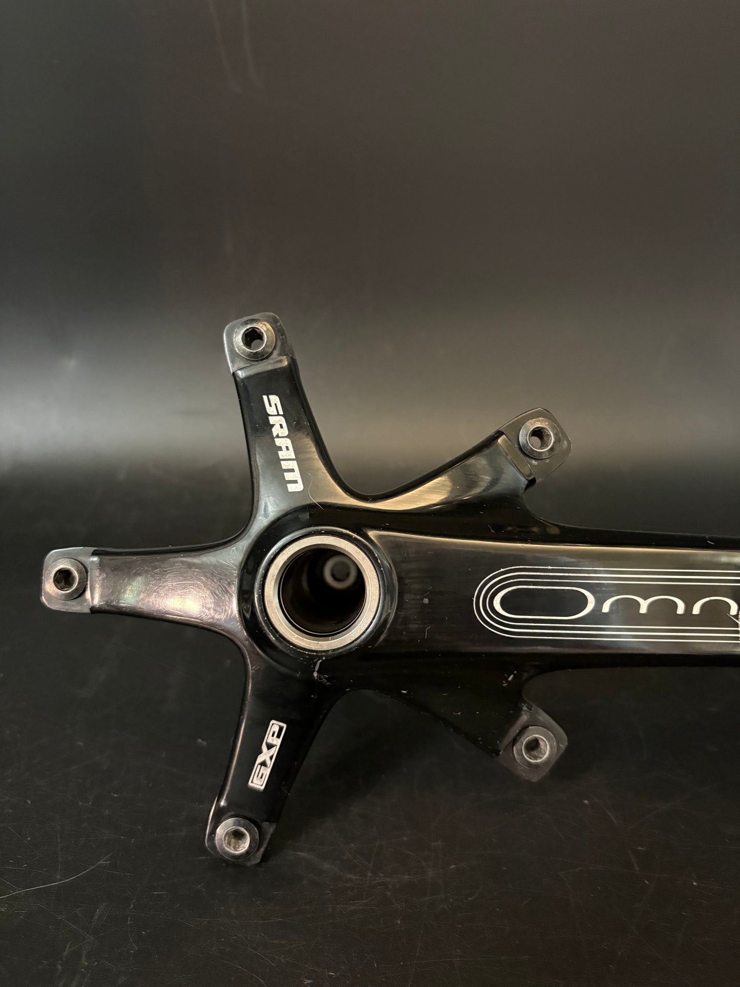 Sram Omnium Cranks Black 165mm
