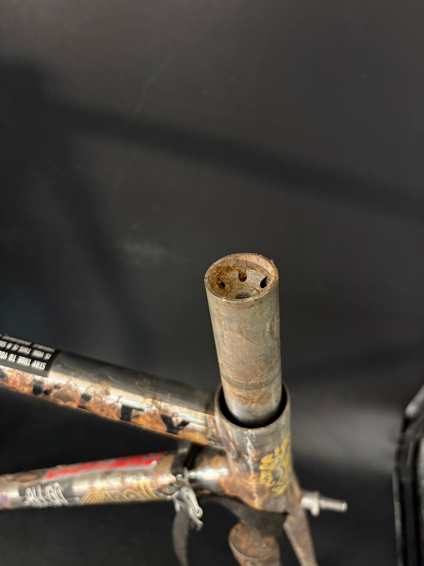 Chas’ Cinelli Mash Work Frameset Raw Prototype #2 55cm