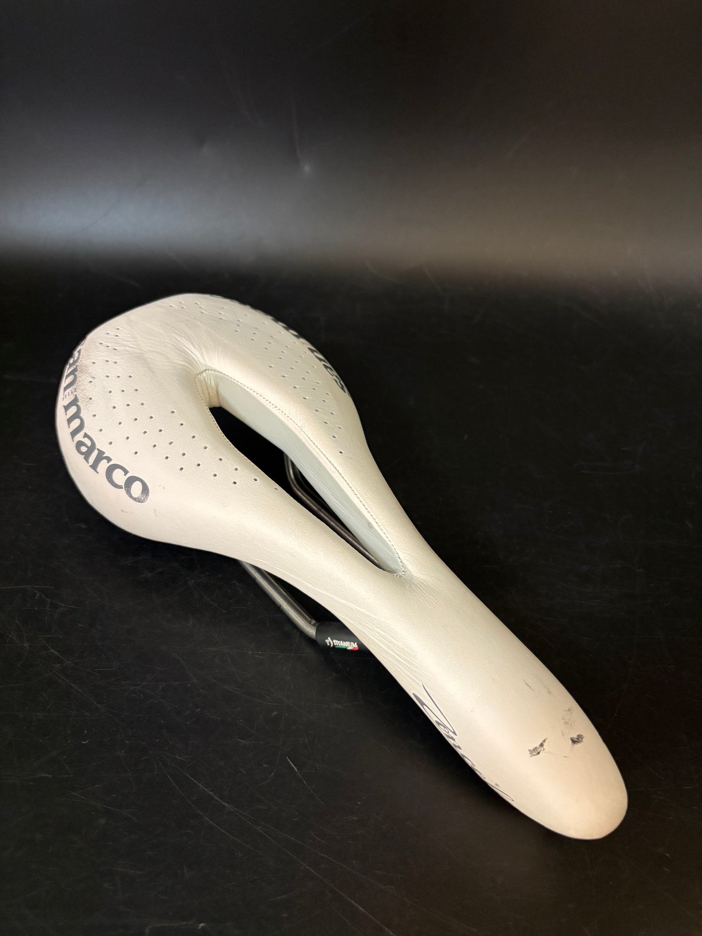 San Marco Zoncolan Saddle White