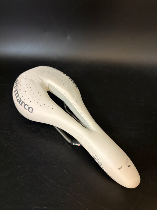 San Marco Zoncolan Saddle White