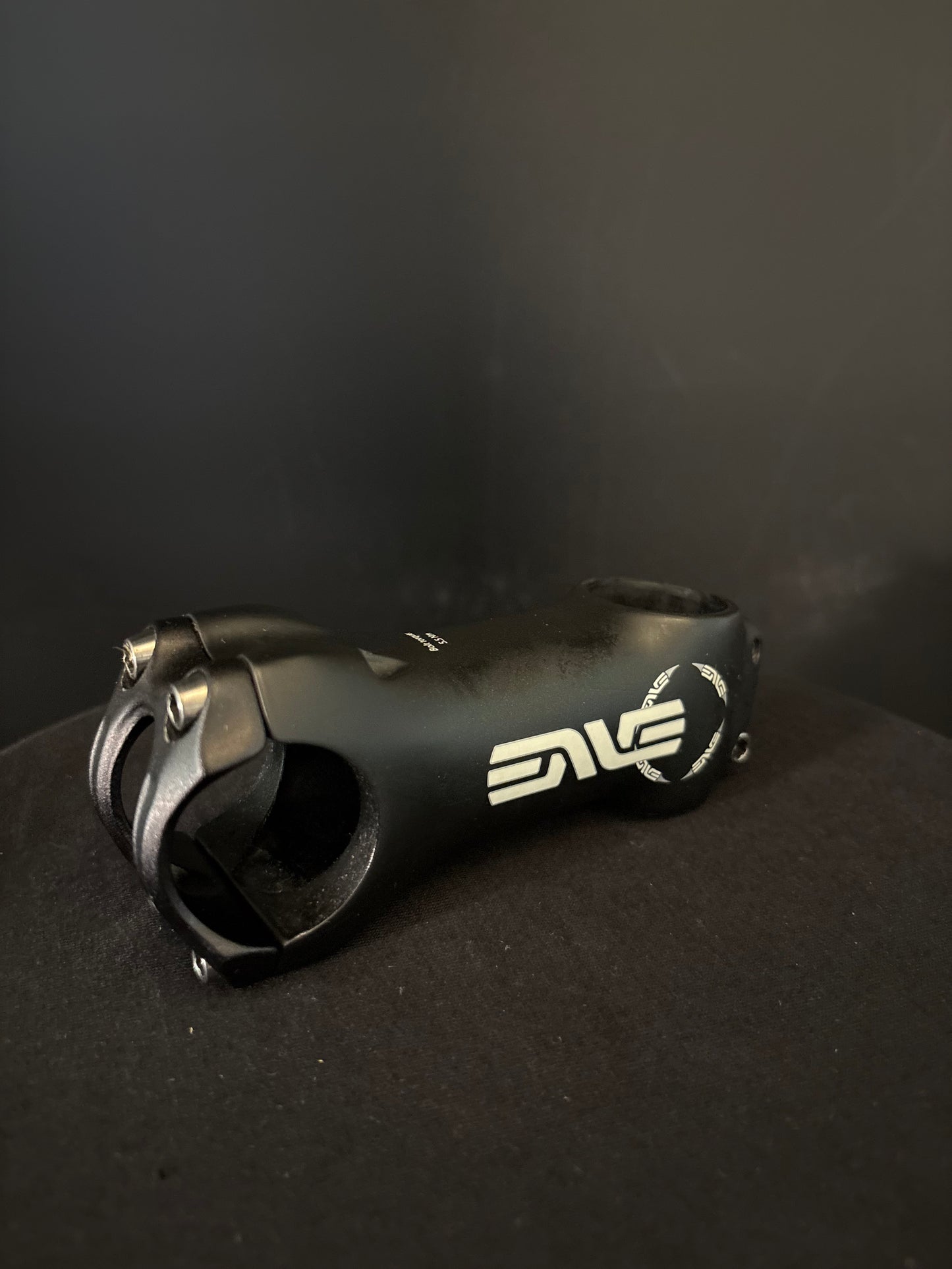 Enve White Logo Stem Carbon 90mm 31.8 6deg