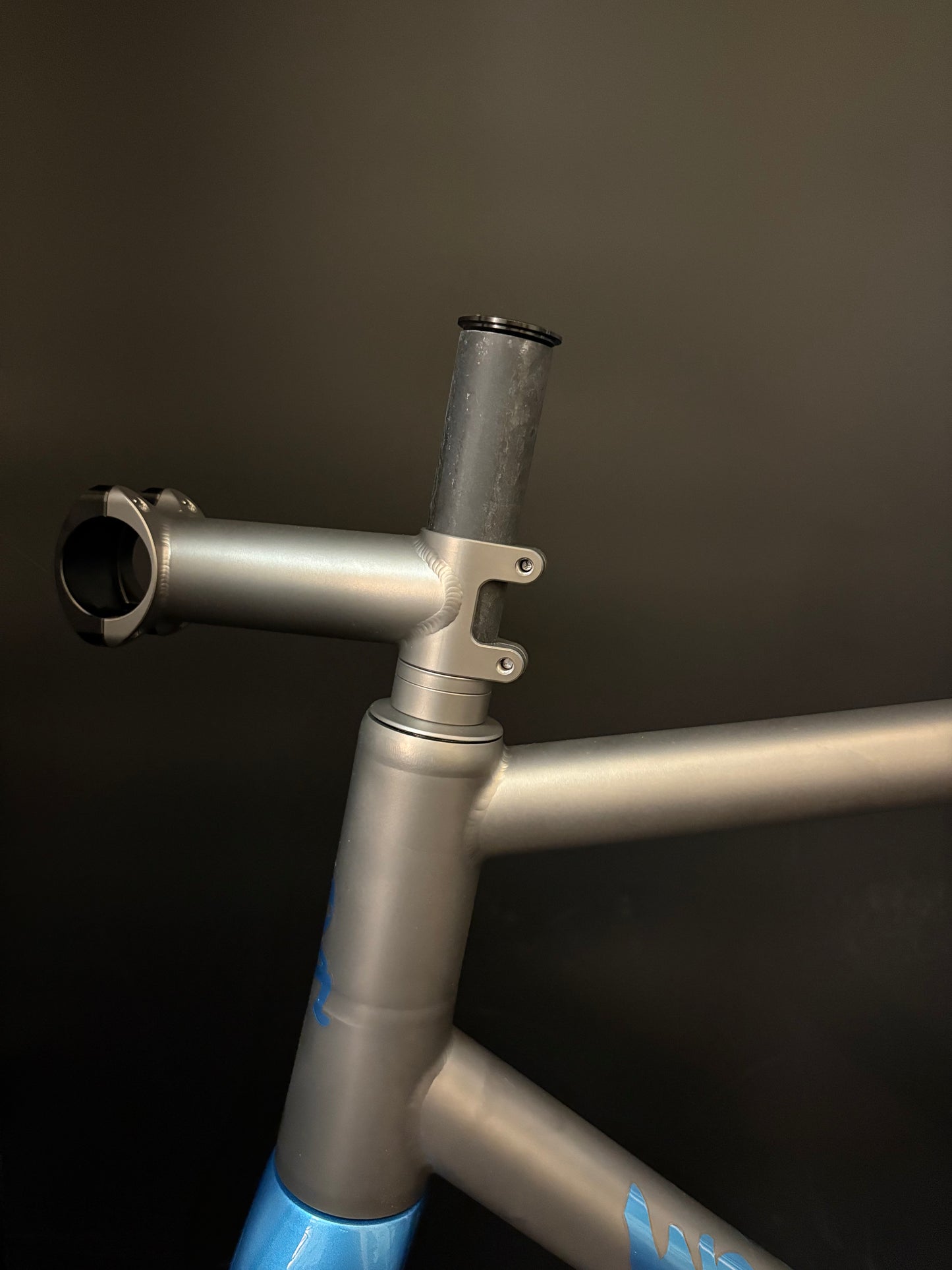 NEW Weis Hammer Ti Track Frameset Titanium Custom Finishing 55.5cm TT 71cm ST center