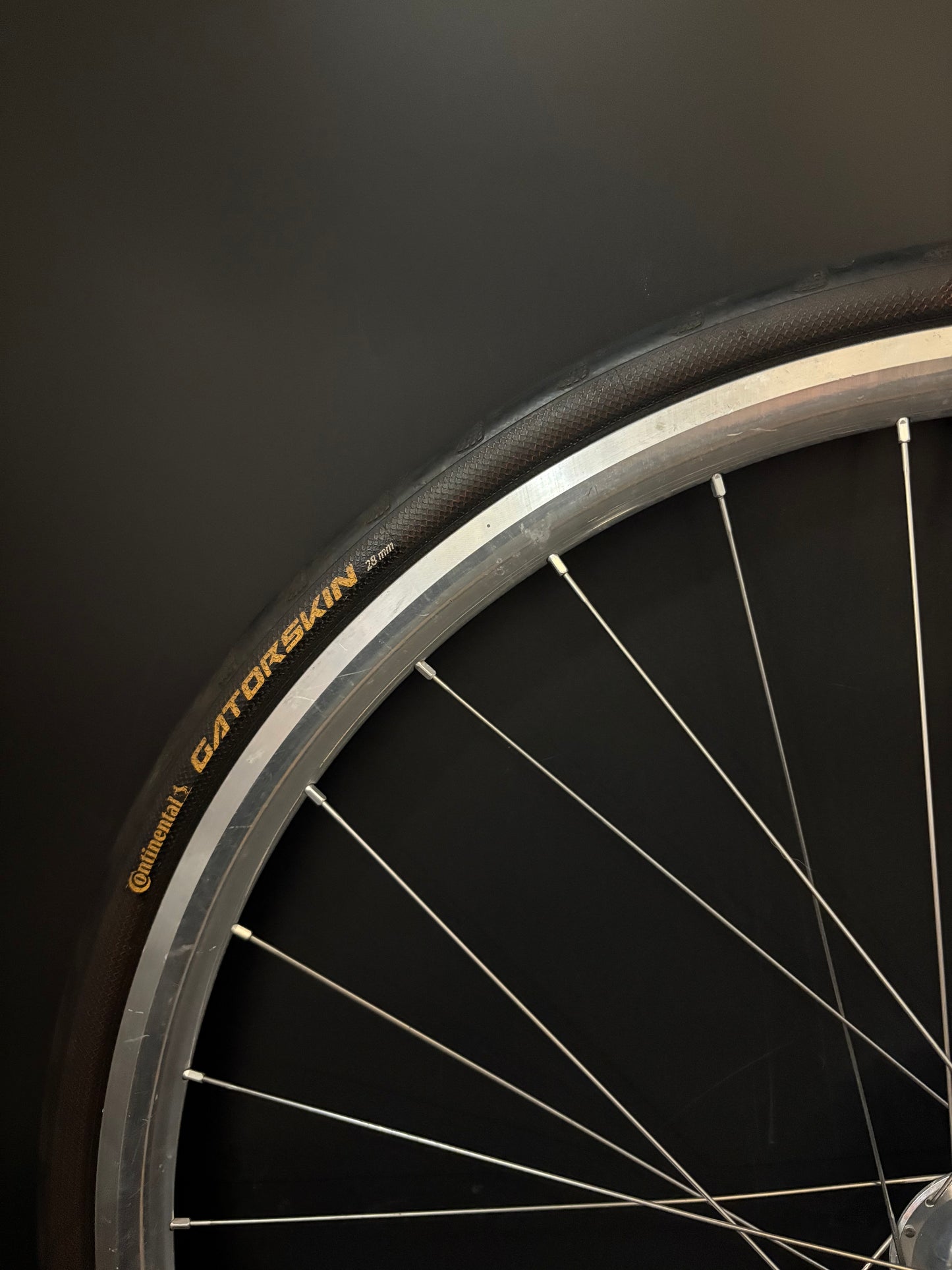 H Plus Son Archetype Silver / Dura Ace 7600 Wheelset 32h