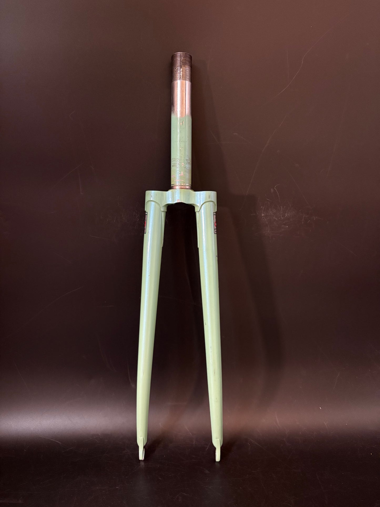 Bianchi Columbus Track Fork Celeste 1” Threaded 164mm