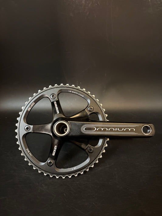 Sram Omnium Crankset Black 165mm 48t