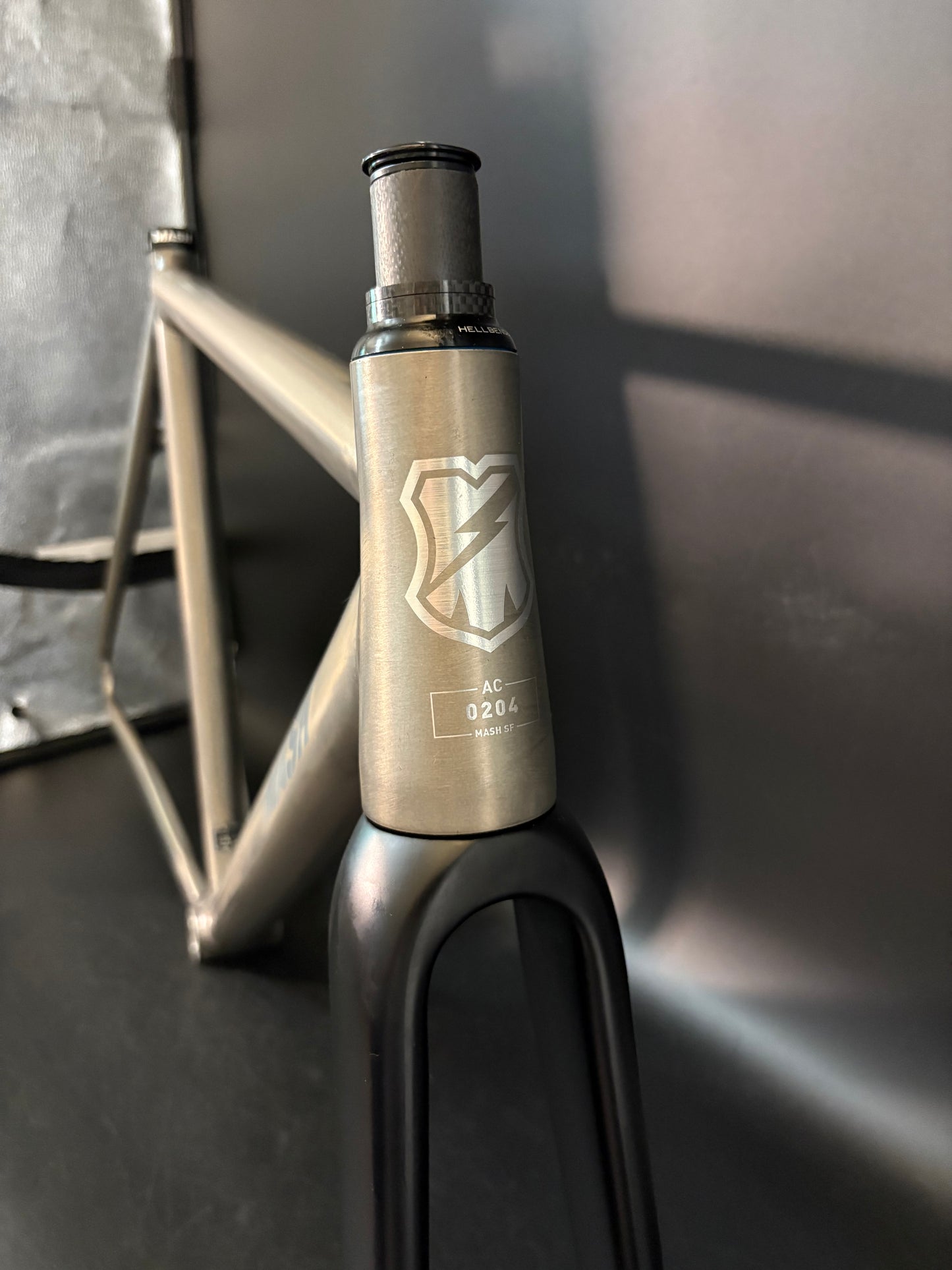 Mash AC-4 Frameset Raw 54cm