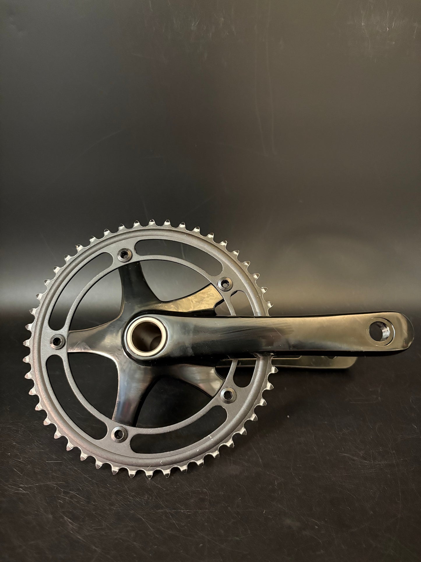 Unbranded Track Crankset Black 170mm 48t