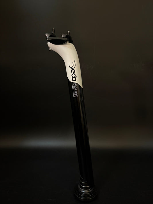 Deda RS 01 Seatpost Black/White 31.6 350mm