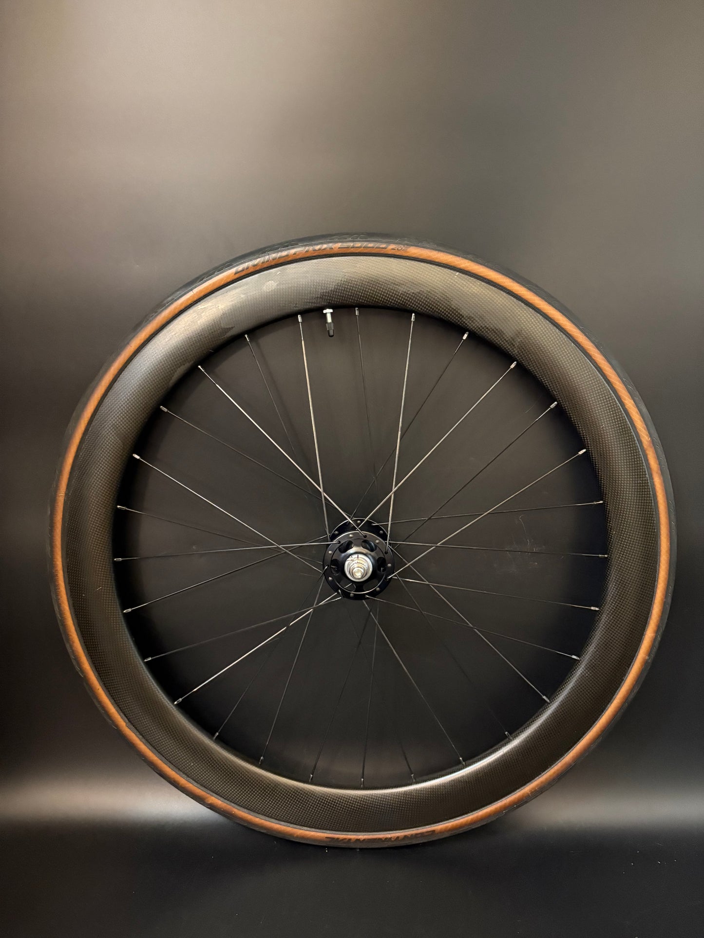 Unbranded Carbon 50mm / Paul Components HF Wheelset Black 28h