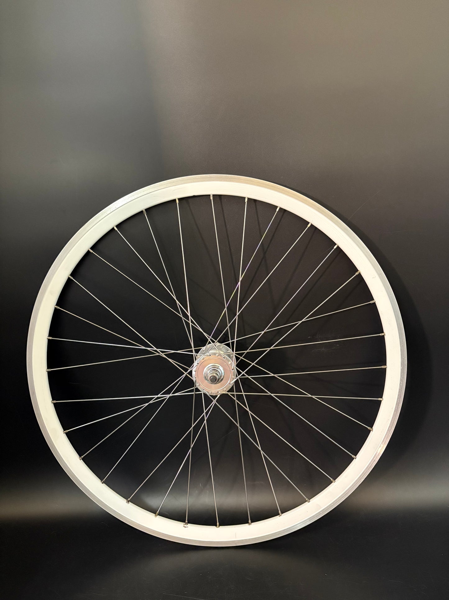 Shroom Components White Machined Wheelset 32h
