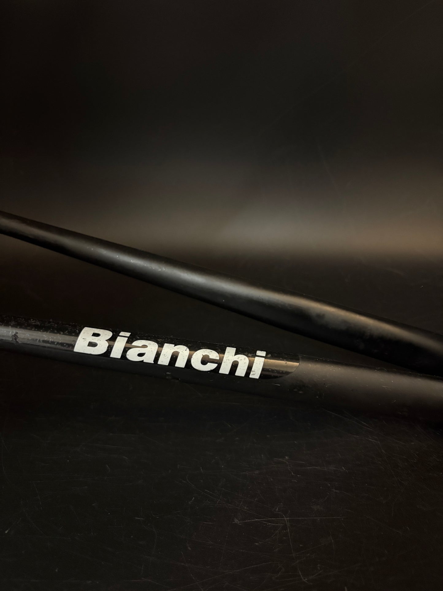 Bianchi Pista Frameset Black 57cm w/ Crankset + Saddle