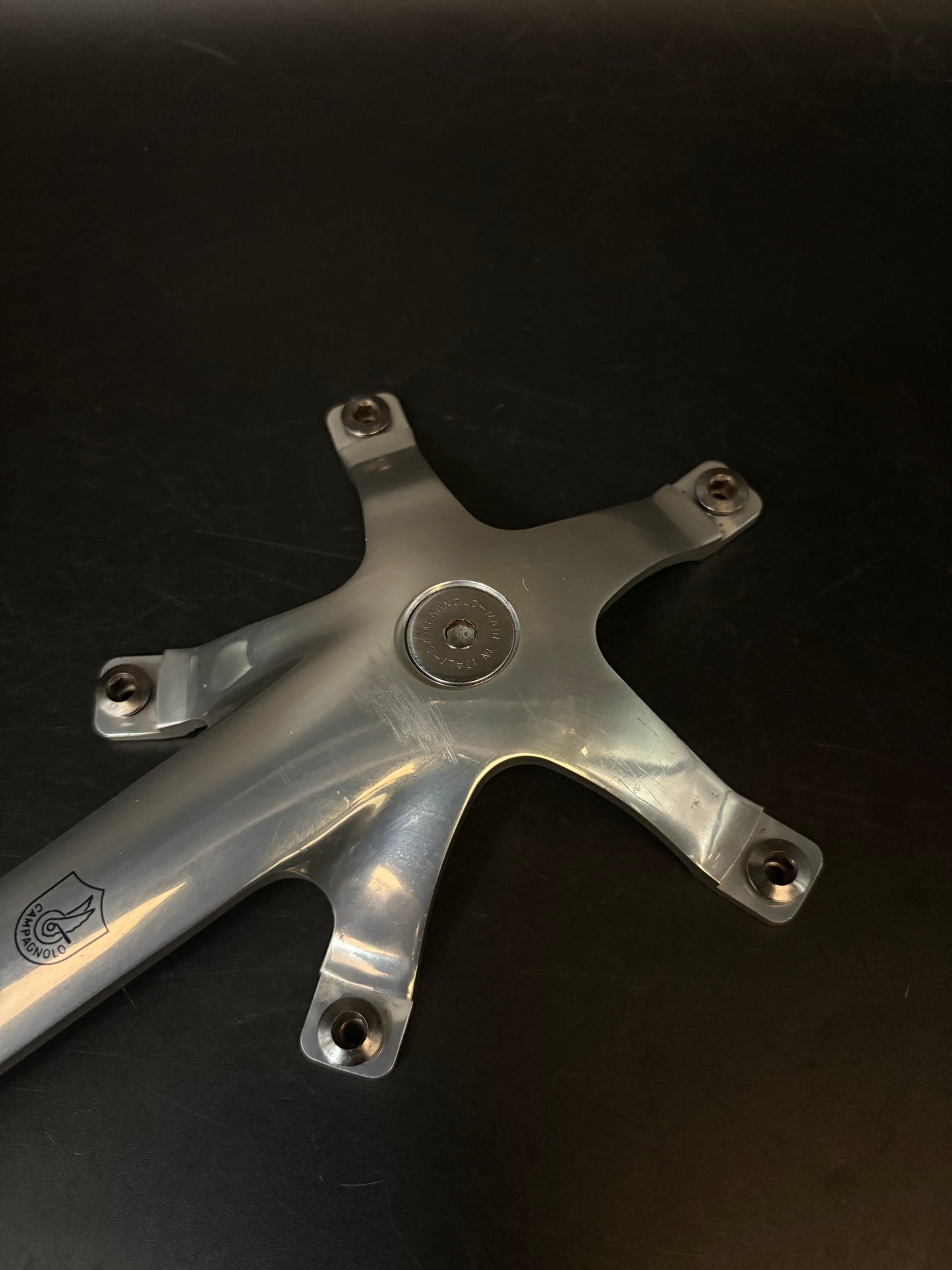 Campagnolo Record Pista Cranks Silver 170mm