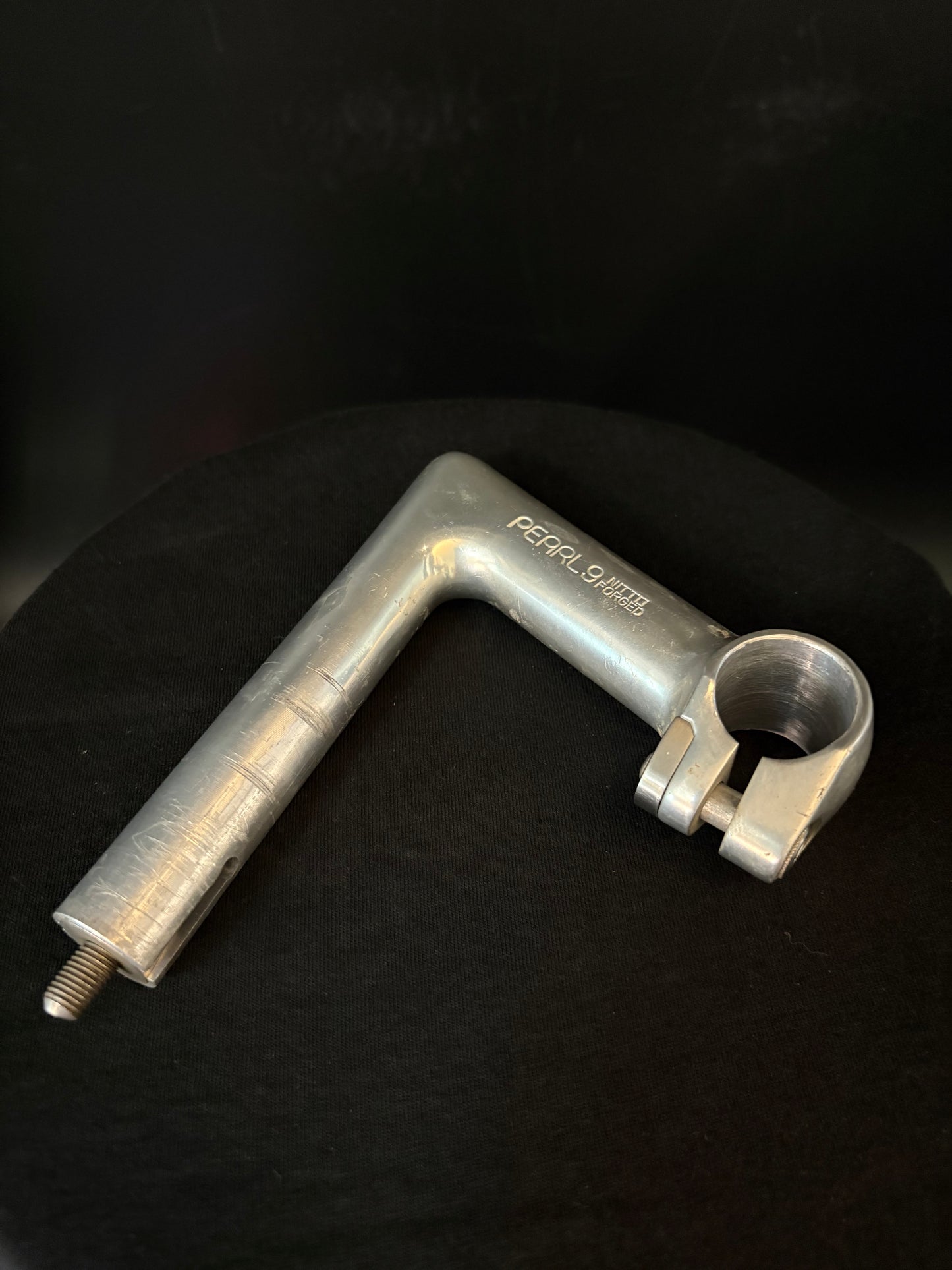 Nitto Pearl 9 Quill Stem Silver 1” Threaded 90mm 25.4