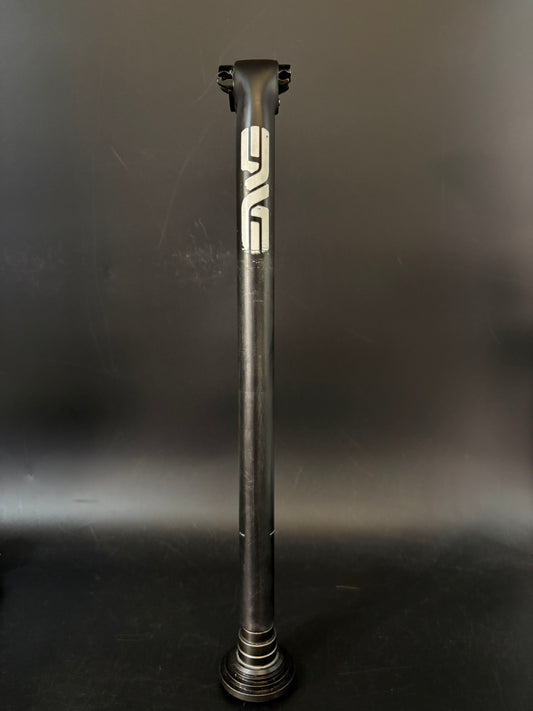 Enve White Logo Setback Seatpost Carbon 27.2 400mm