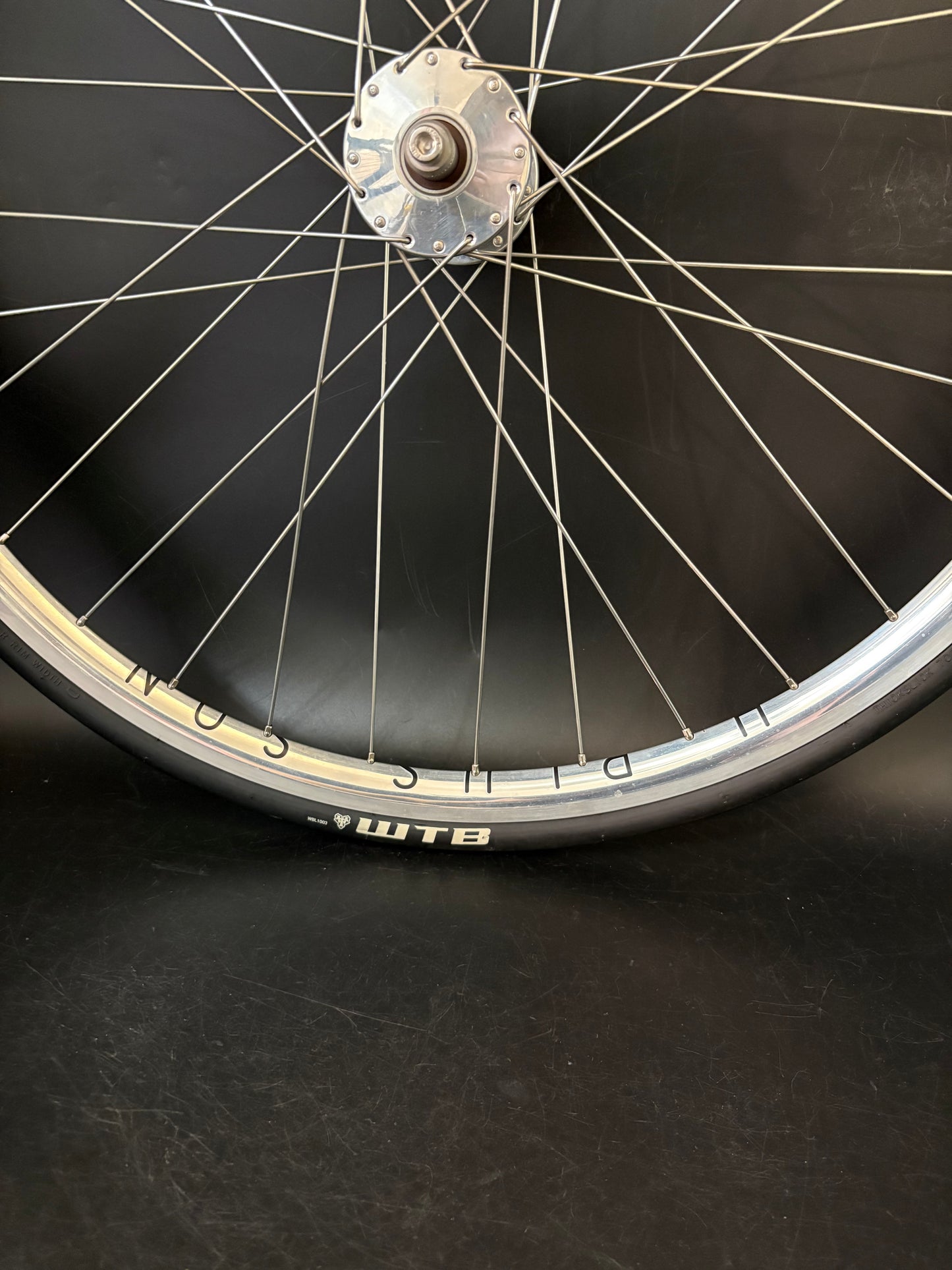 H Plus Son Archetype / Phil Wood HF Wheelset Silver 32h
