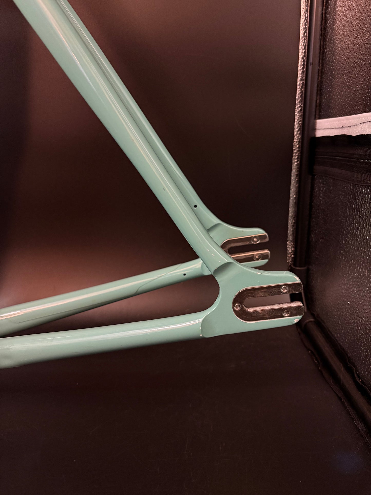 Bianchi Super Pista Frameset Celeste 59cm