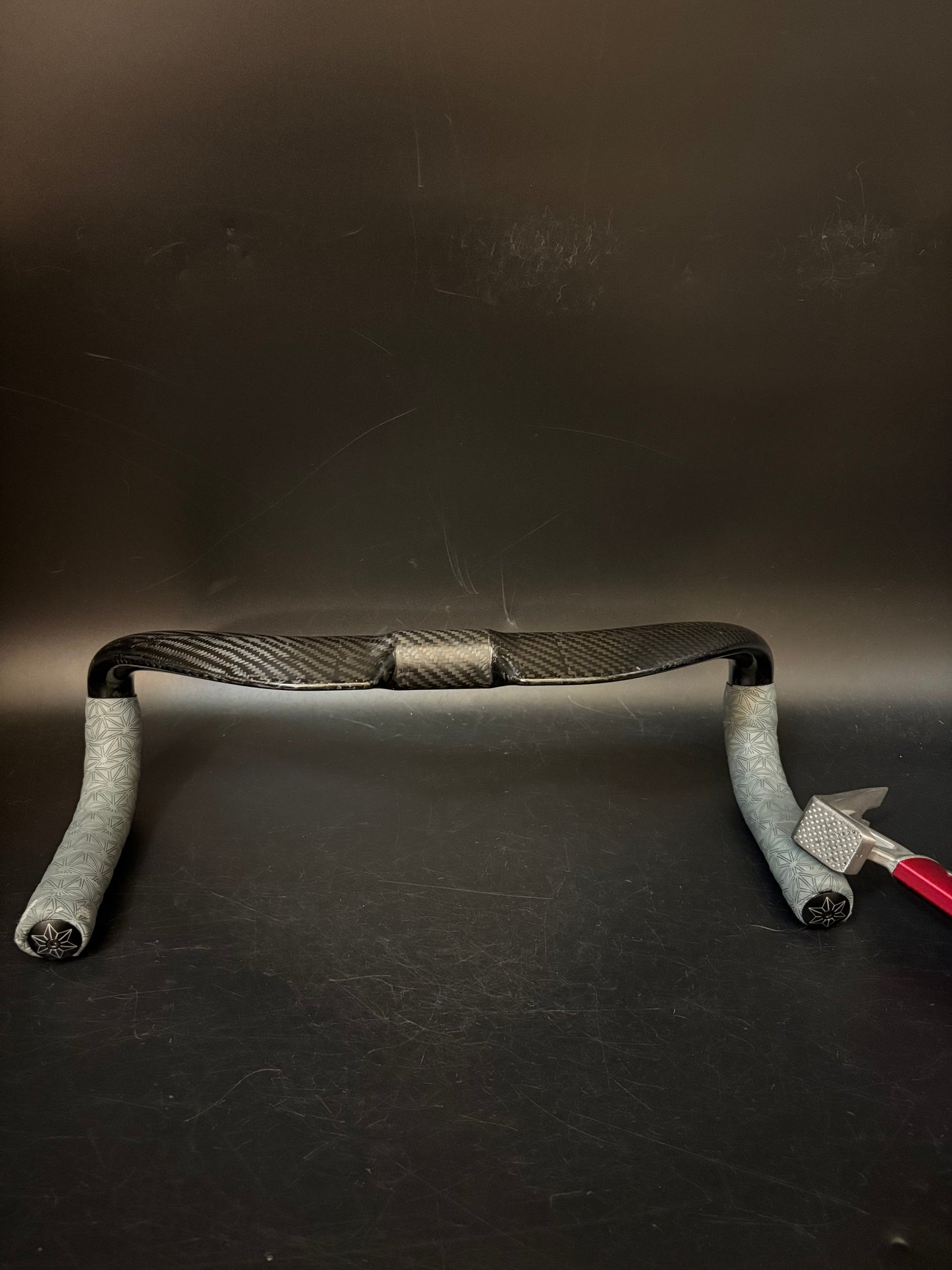 Unbranded Track Sprint Drop Handlebar Carbon 40cm 31.8