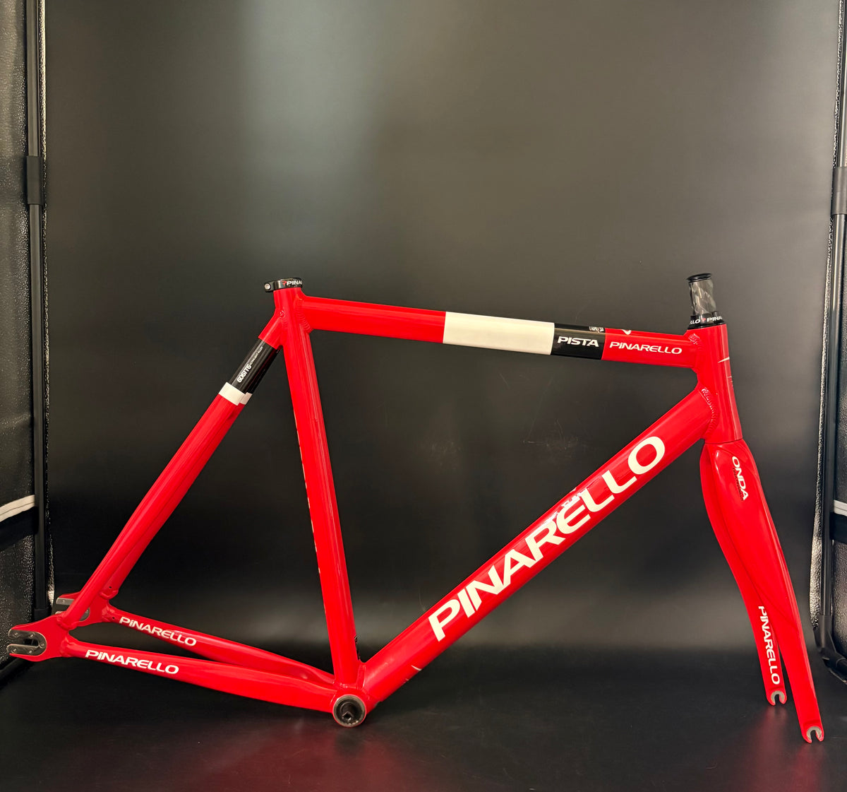 Pinarello Pista Frameset Red 54cm ST 53cm TT
