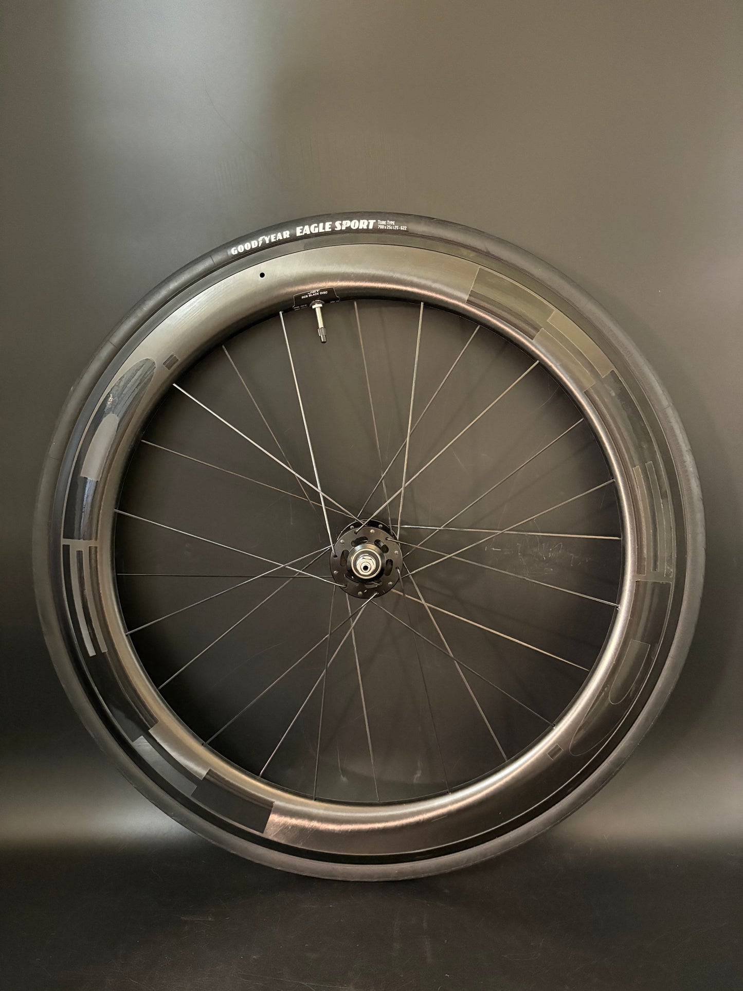 HED Jet RC6 Black Disc Wheelset Carbon 24h