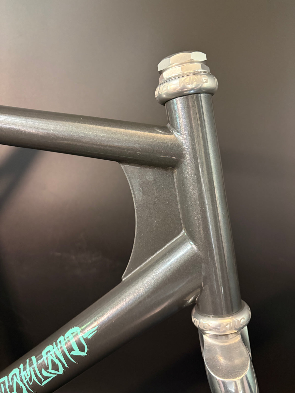 Broakland Pipe Bomb Frameset Grey Sparkle 59cm