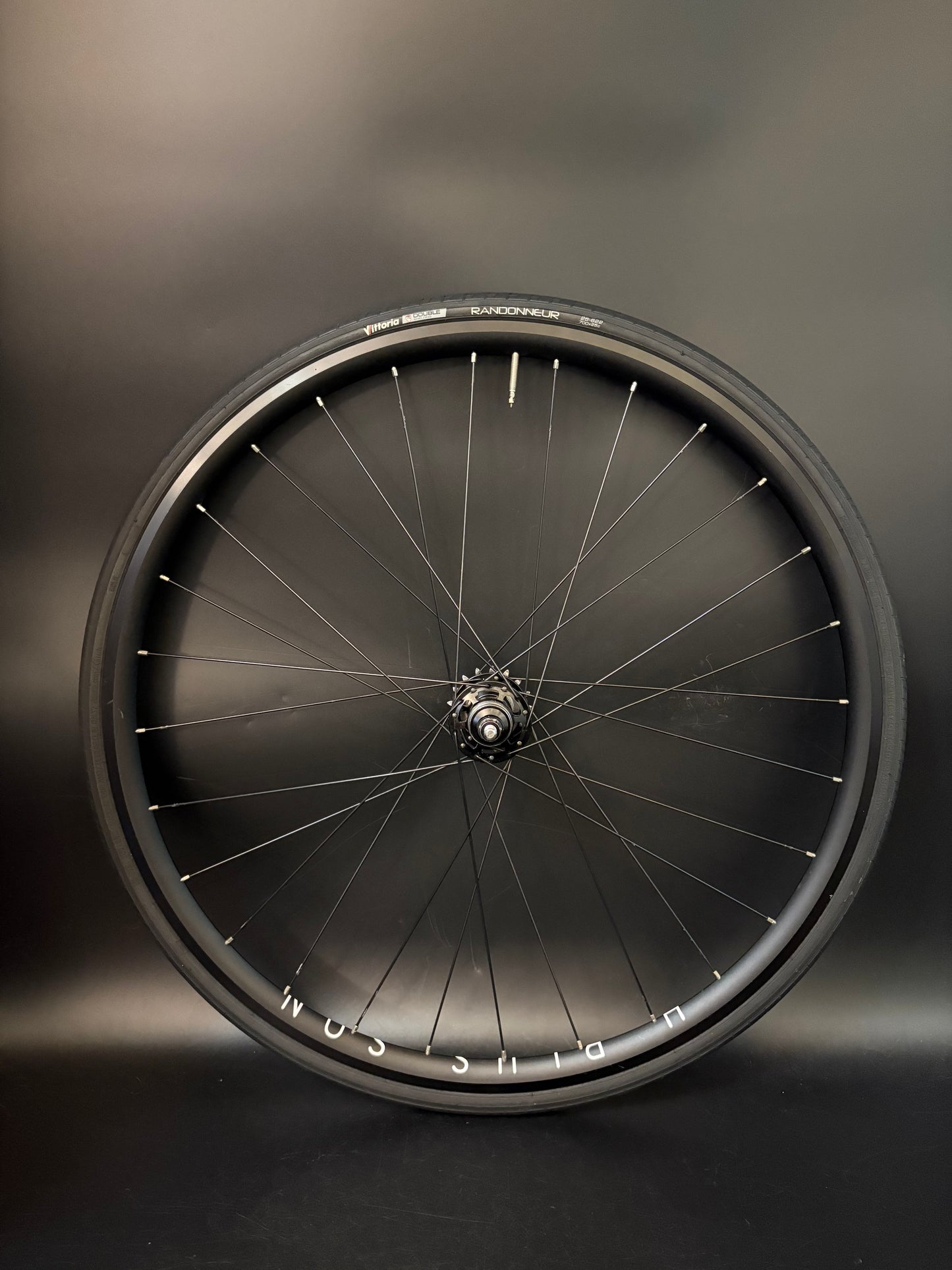 H Plus Son Archetype Black / Spike Hubs Wheelset 28h