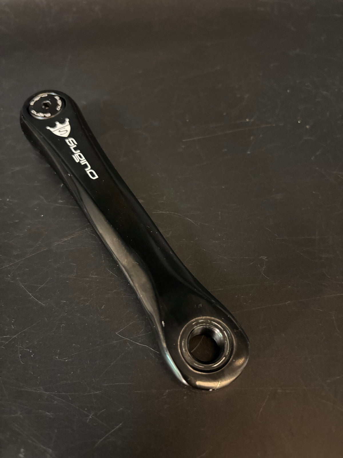 Sugino RD4 Mighty Comp Crankset Black 165mm 48t 130bcd