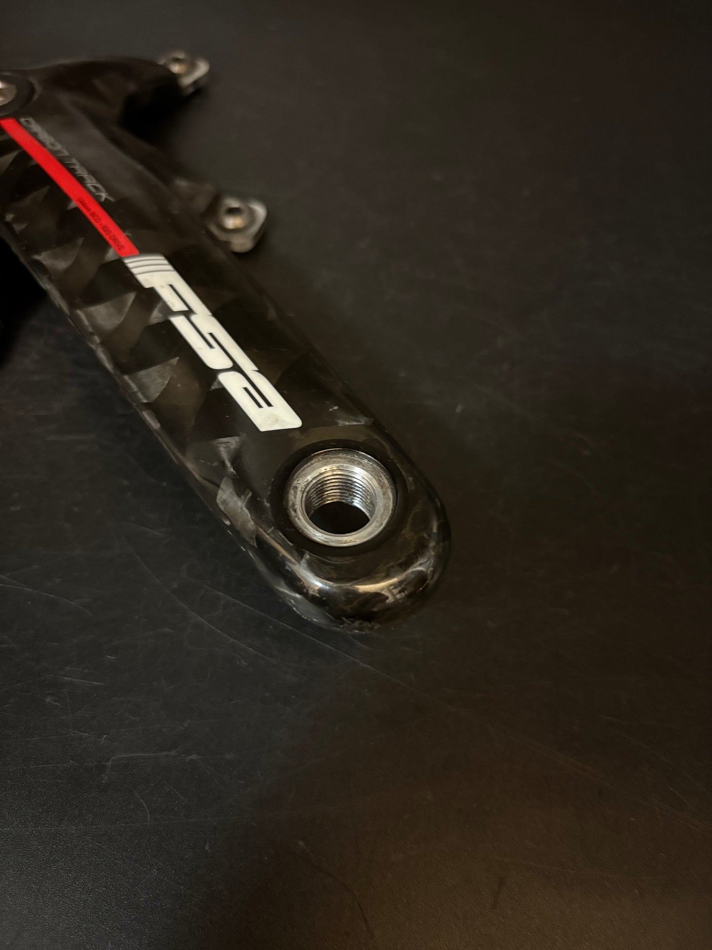 FSA Carbon Track Cranks 170mm