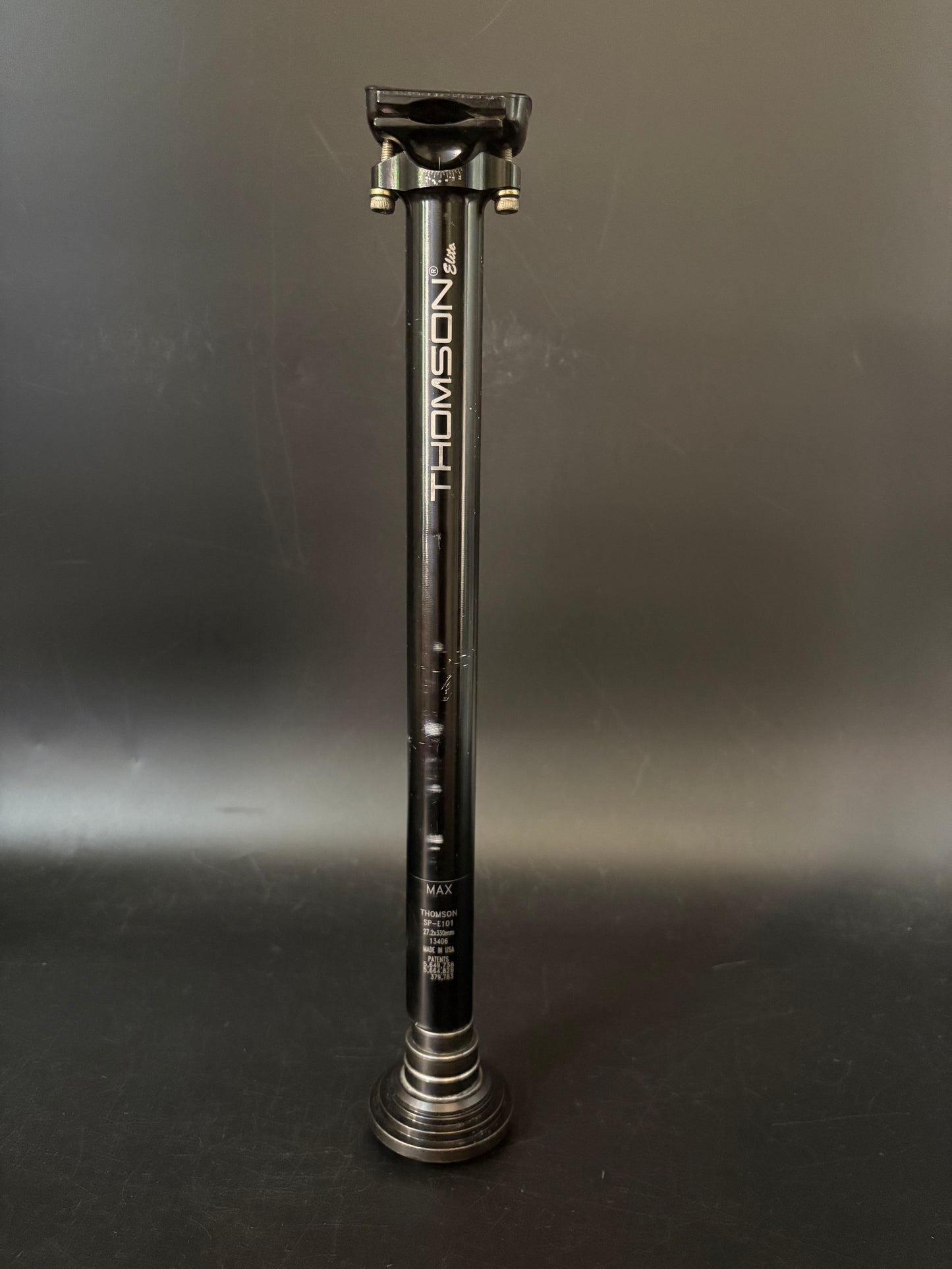 Thomson Elite Seatpost Black 27.2 330mm #1