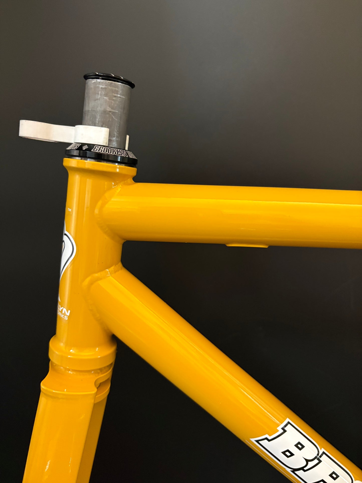 Brooklyn Machine Works Gangsta Track v4 Frameset Yellow Medium