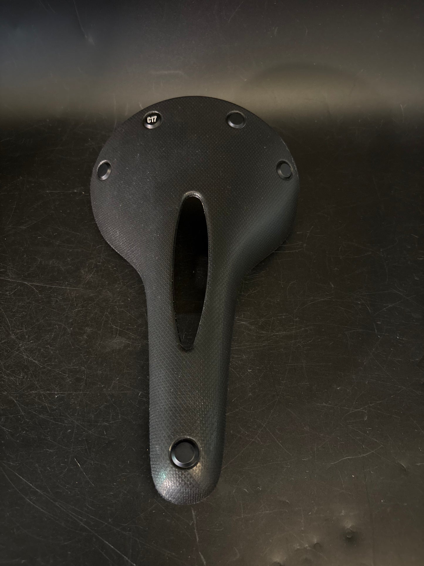 Brooks C17 Carved Saddle Black