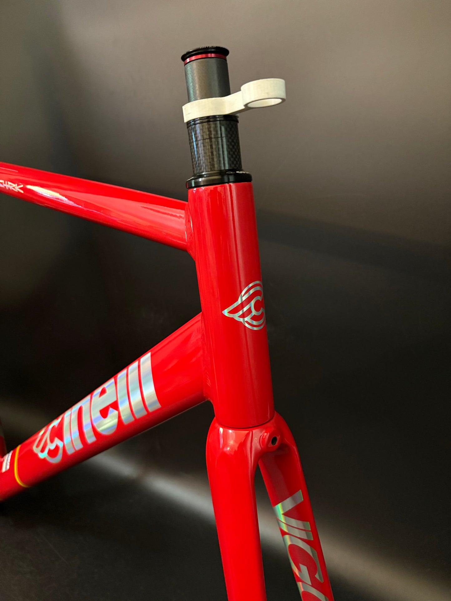 Cinelli Vigorelli Shark Frameset Red 56cm #2