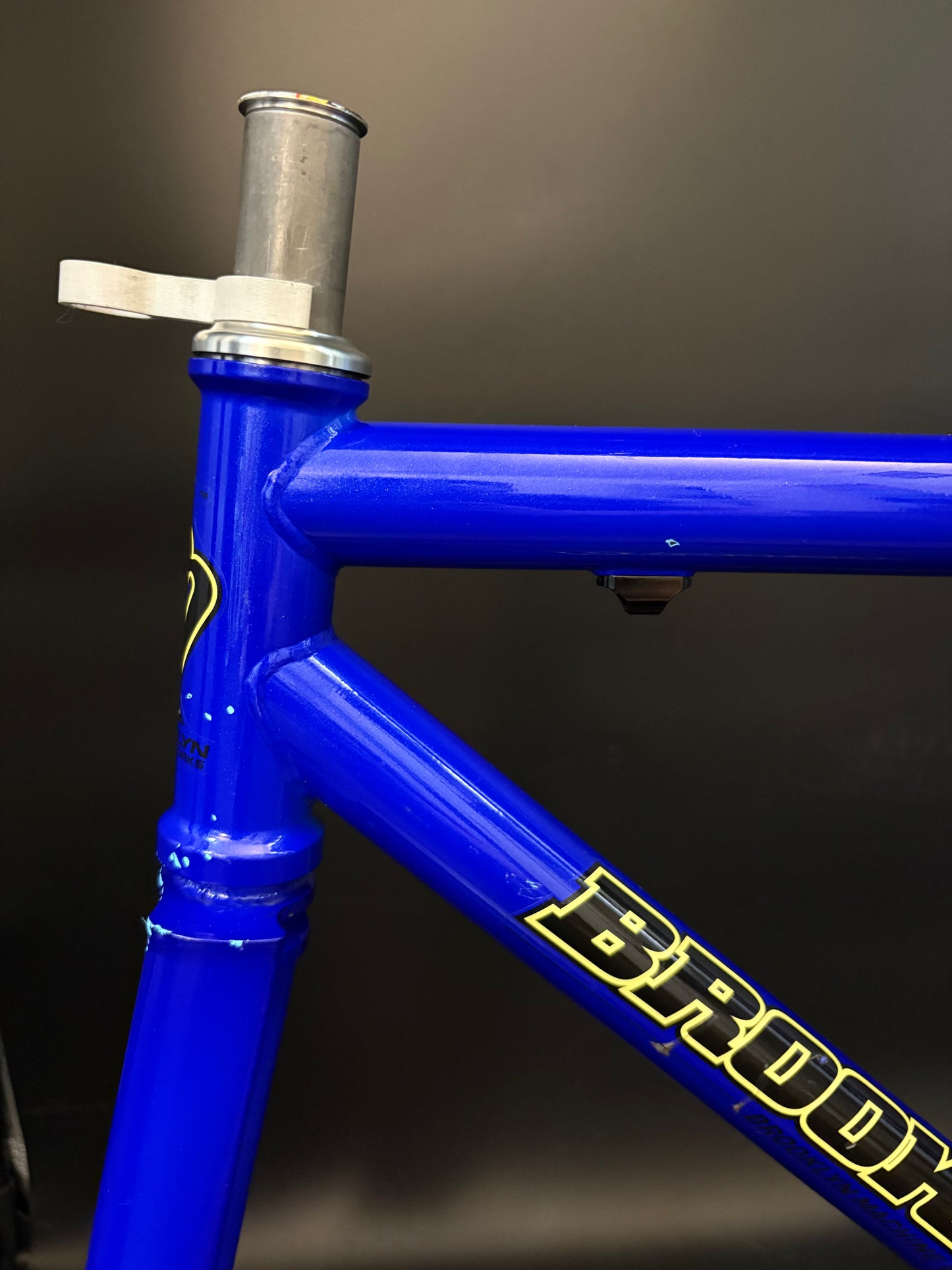 Brooklyn Machine Works Gangsta Track v4 Frameset Blue Medium