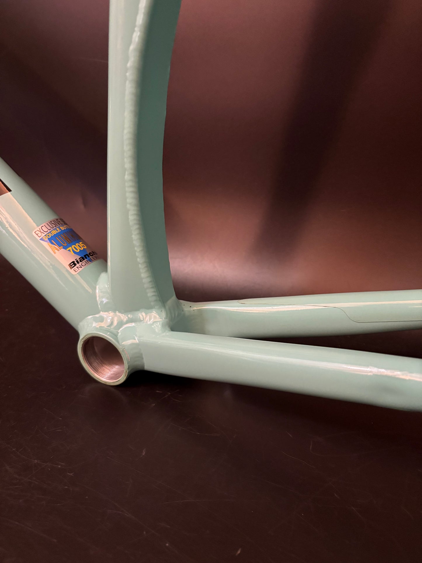 Bianchi Super Pista Frameset Celeste 59cm