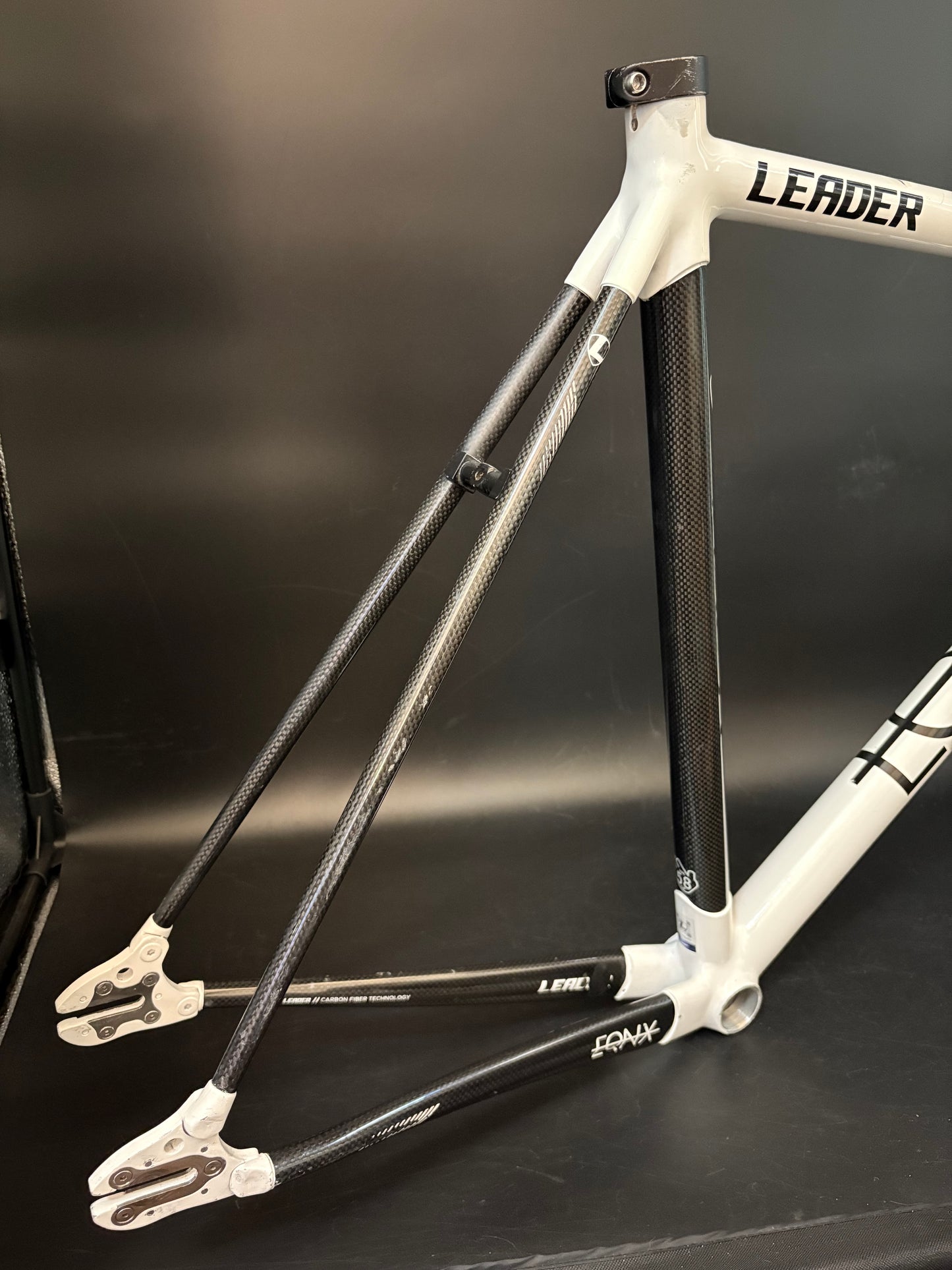 Leader EQNX Frameset White 58cm
