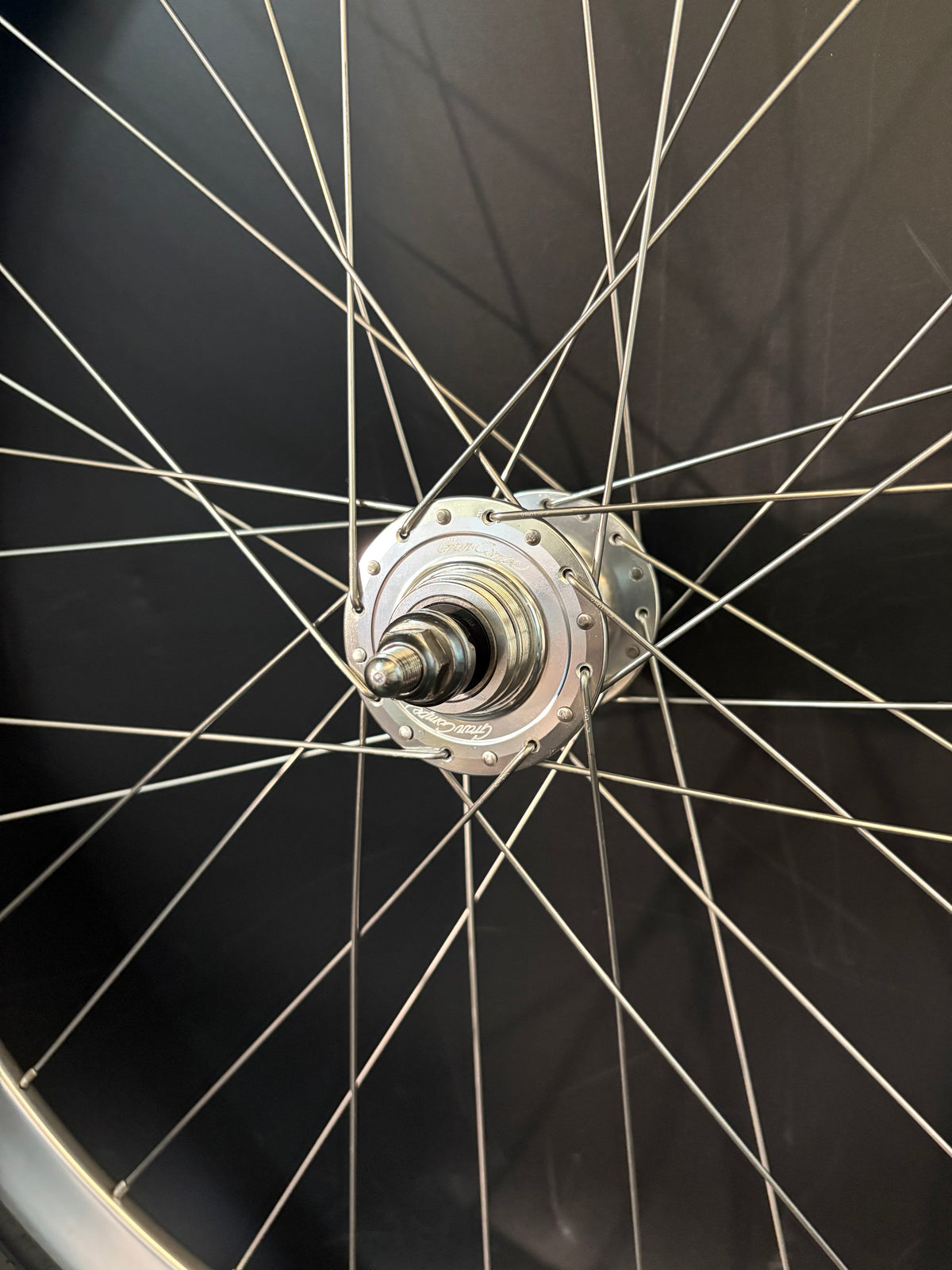 H Plus Son Formation Face / Gran Compe II Rear Wheel Silver 32h