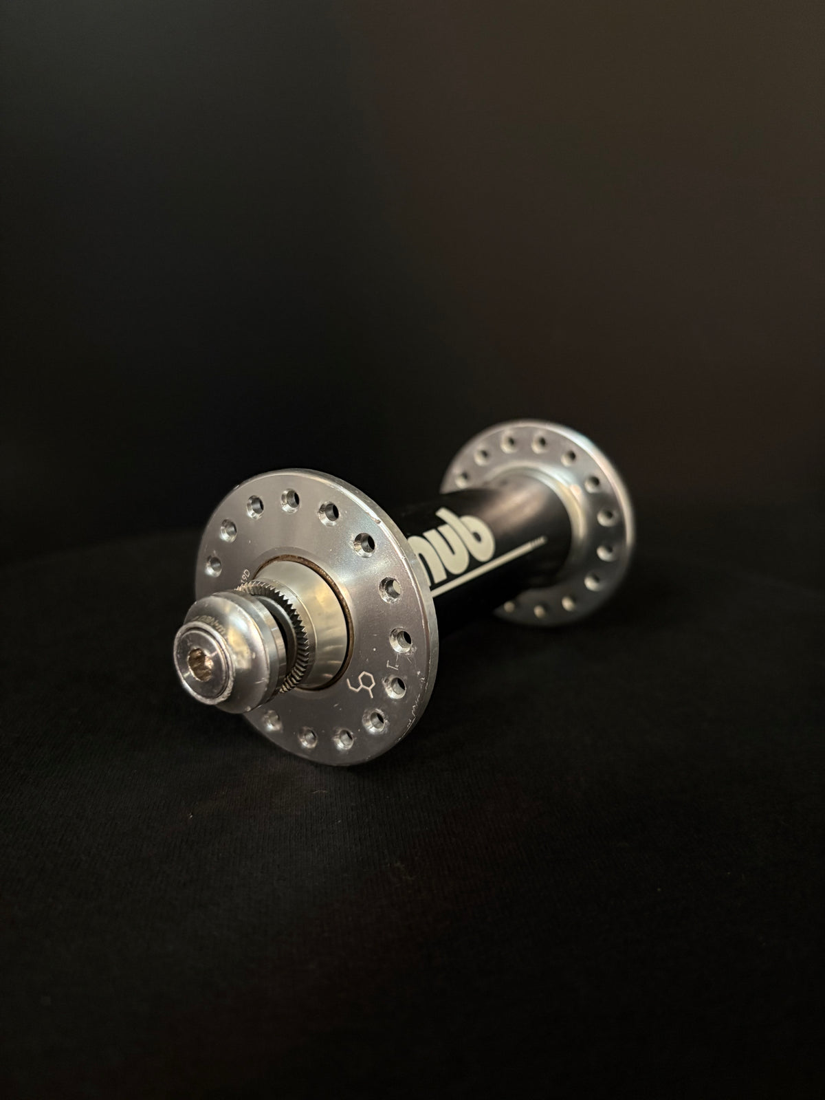 Chub Hub Hubset Black/Silver 32h