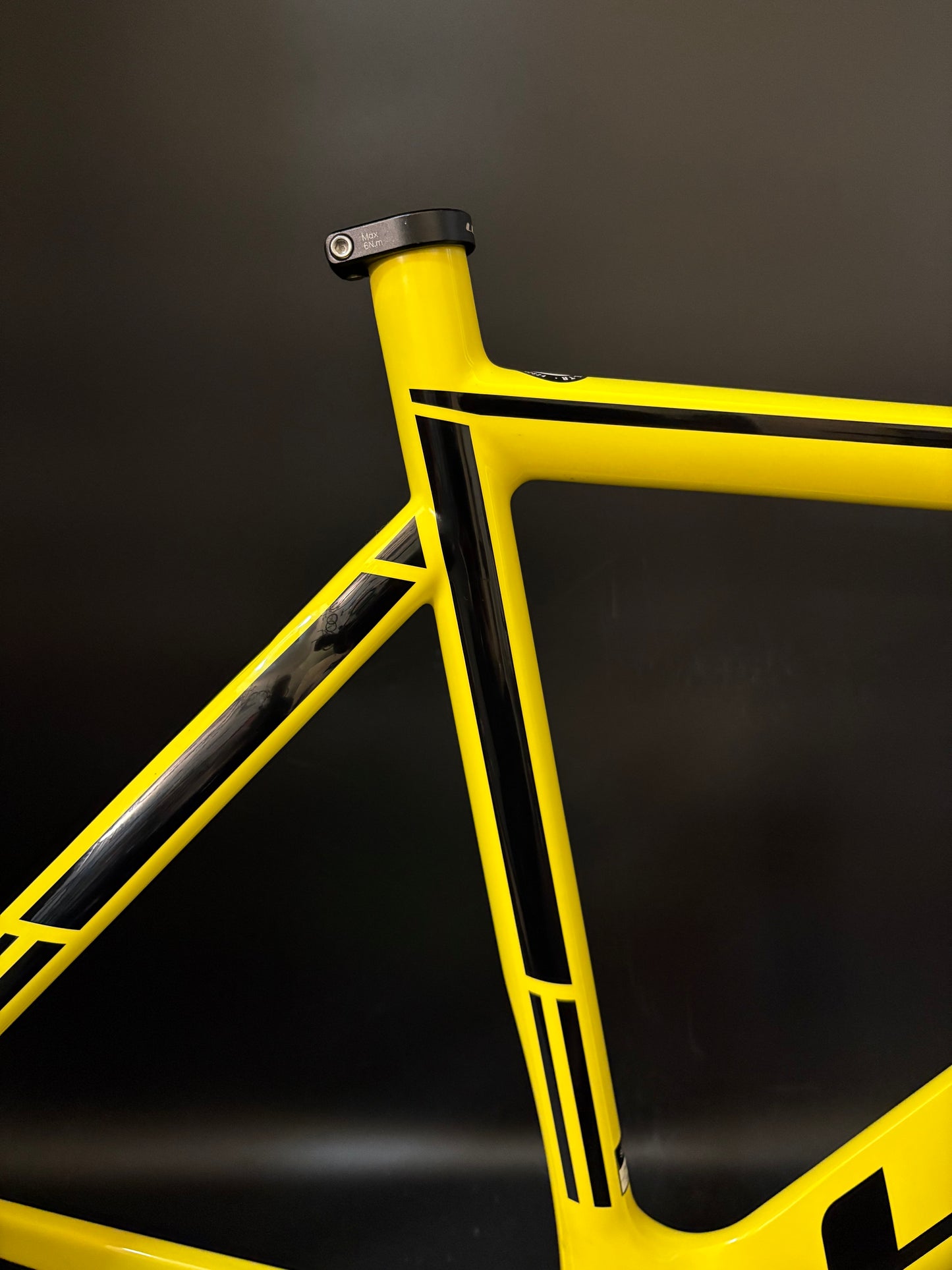 Look 875 Madison Frameset Yellow Carbon Small
