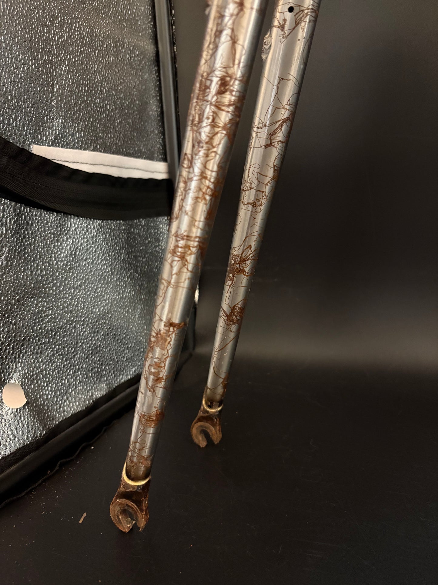 Chas’ Cinelli Mash Work Frameset Raw Prototype #1 55cm