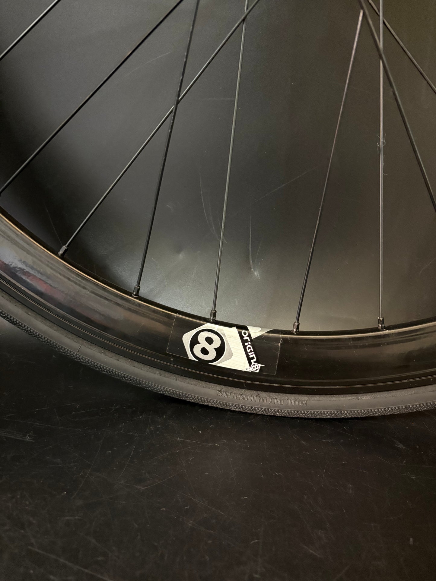 Origin 8 Track Attack Wheelset Black 32h