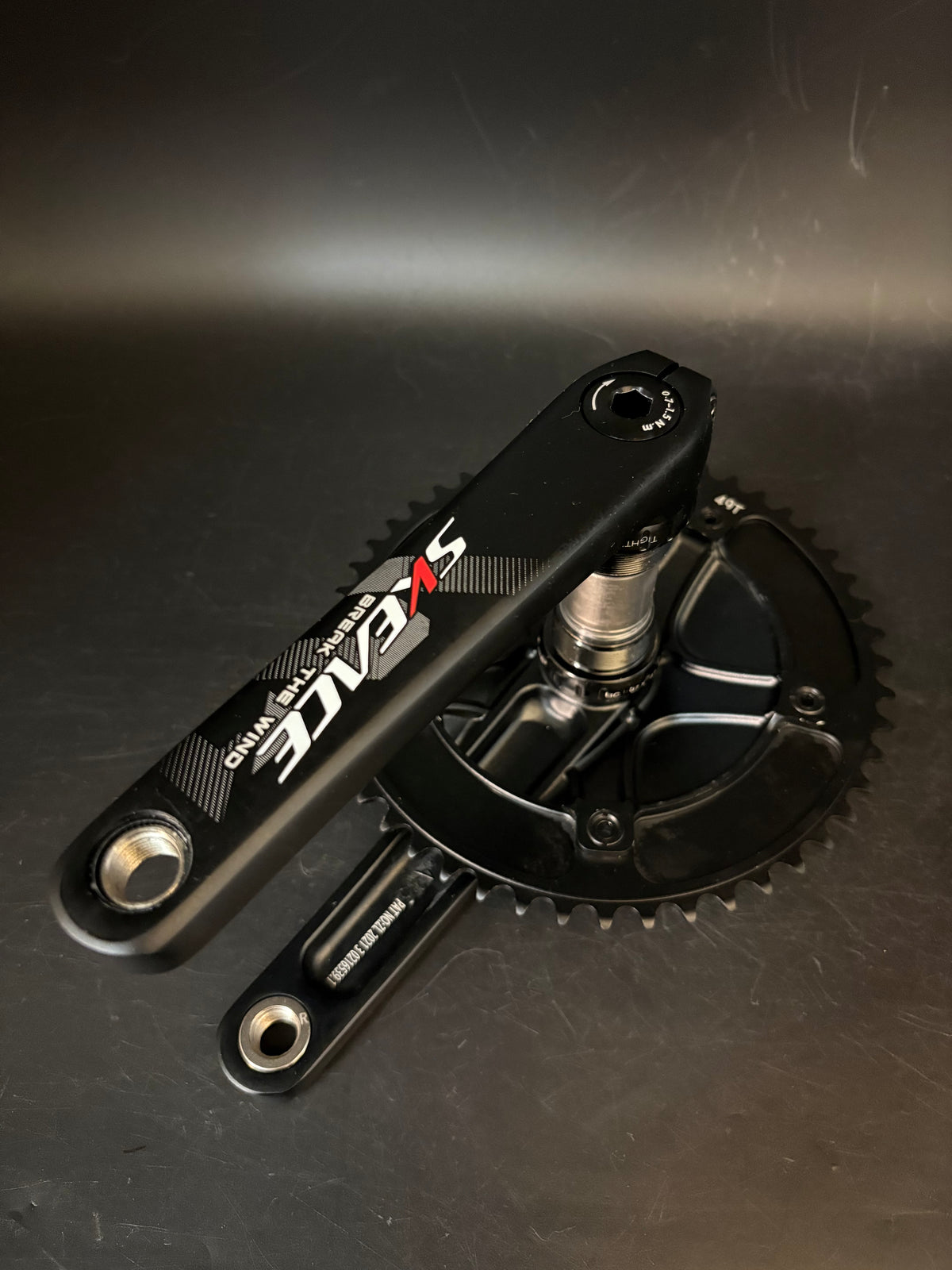 Skeace Break the Wind Crankset Black 165mm 49t