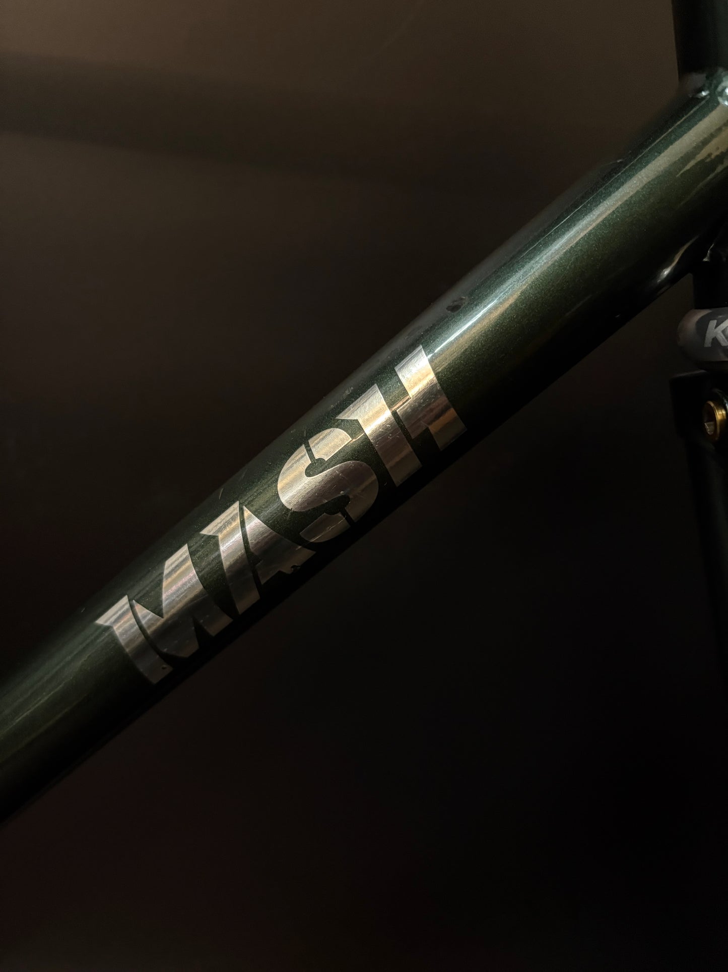 Mash Steel Frameset Green 55cm w/ Mash Rack + Camo ILE x Mash Rack Bag