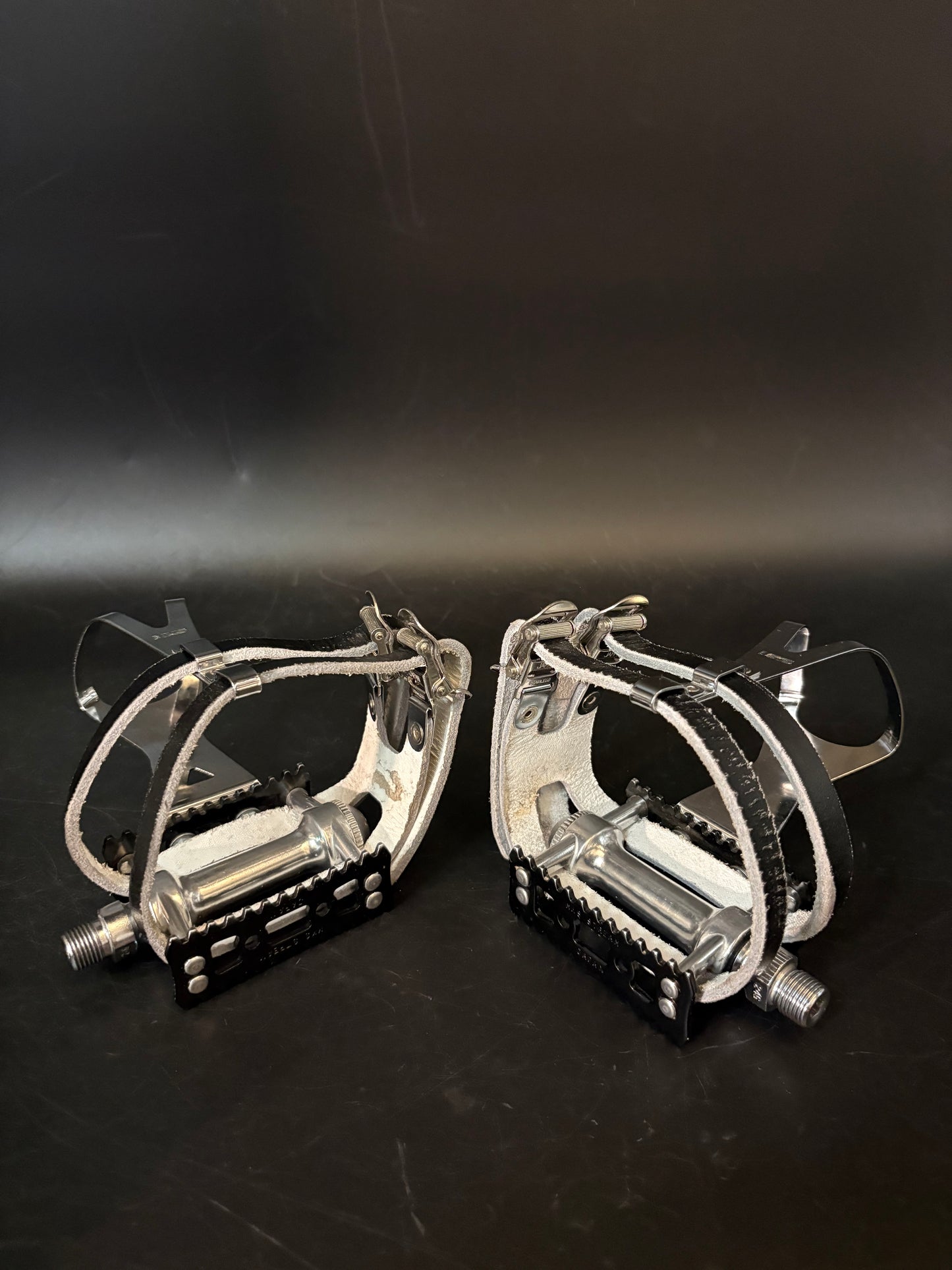 MKS Stream / MKS Leather Double Straps Pedal Setup Black