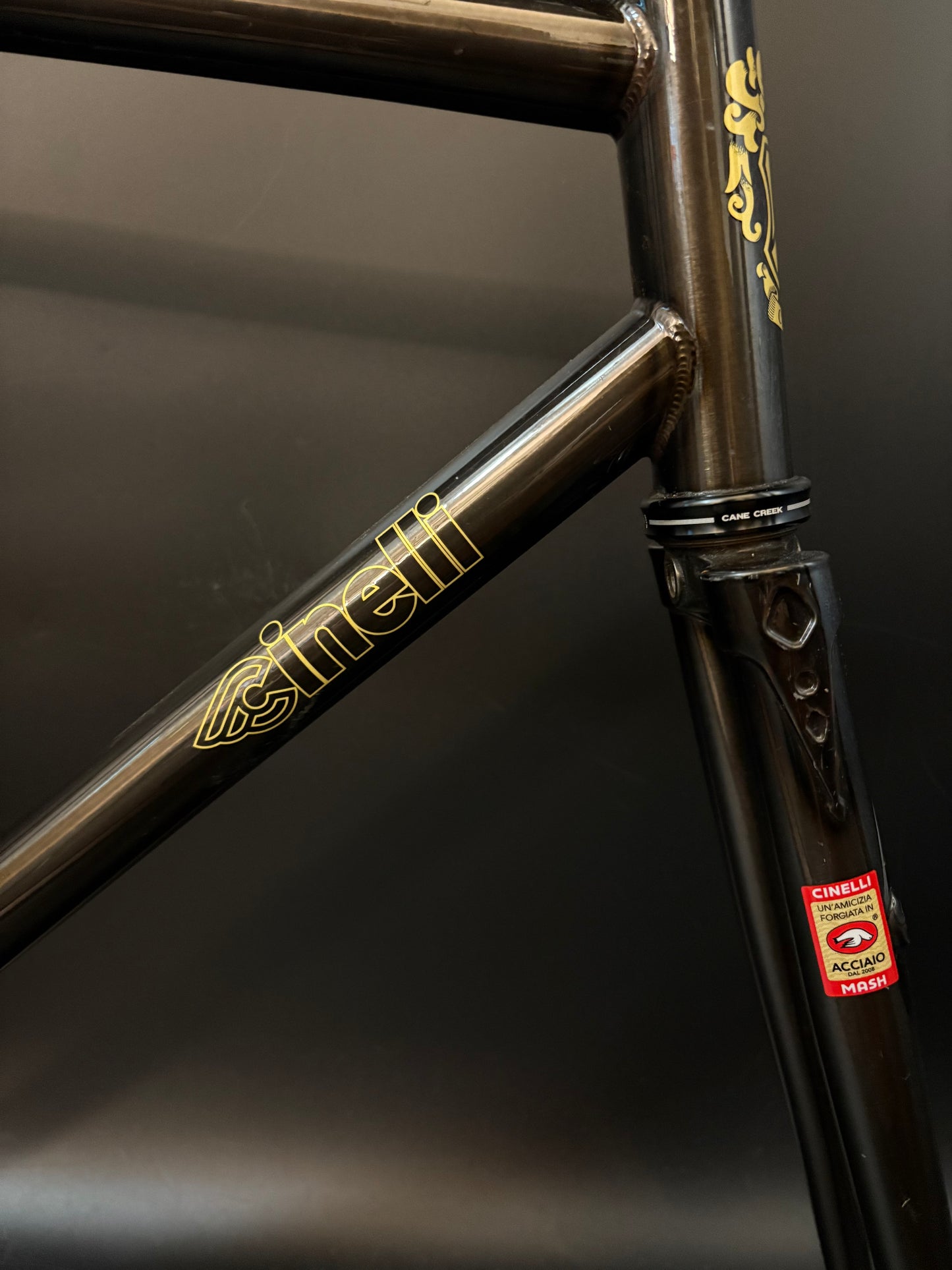 Cinelli Mash Work Frameset Dark Smoke 58cm