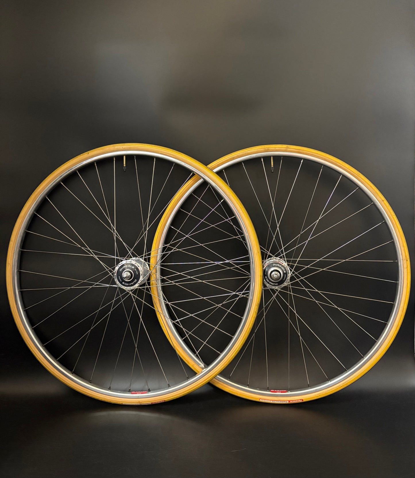 Araya Gold Tubular / Dura Ace 7600 NJS Wheelset 36h