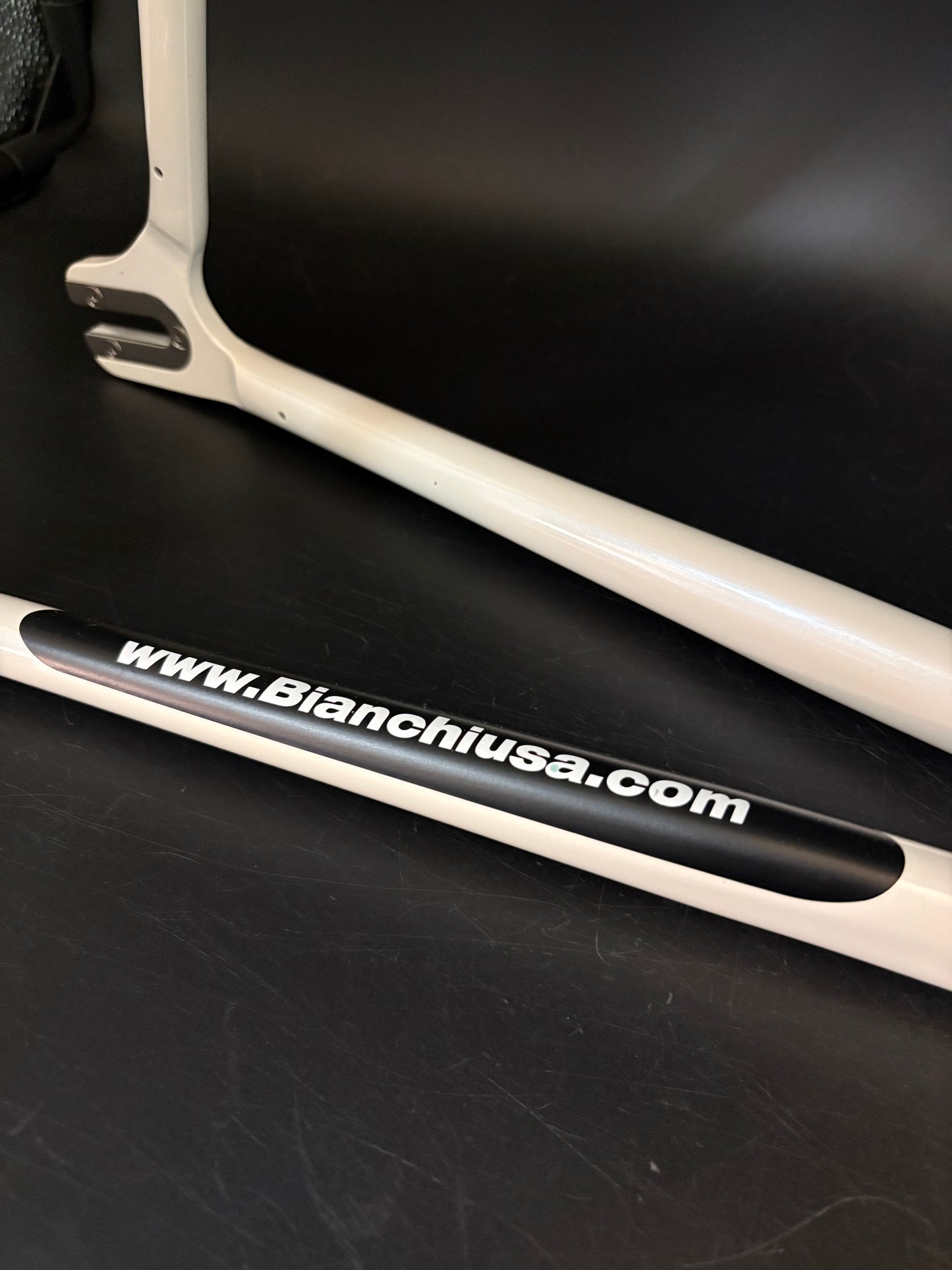 NOS Bianchi Pista Concept 2008 Frameset White 61cm